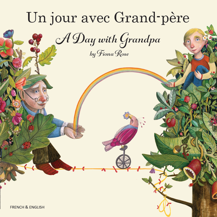 A Day with Grandpa French and English
